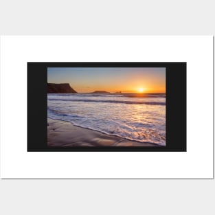 Worms Head, Rhossili Bay, Gower Posters and Art